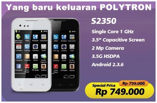 polytron s2350 harga baru di indonesia rp 749 000 spesifikasi