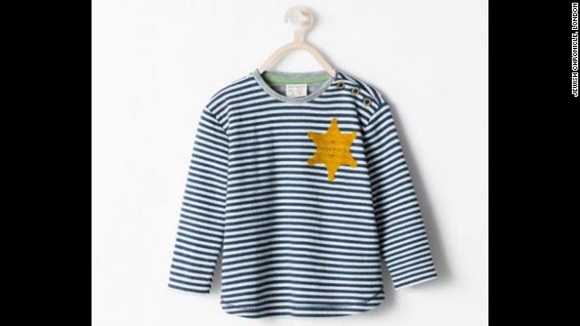 Spanish fashion retailer Zara apologized in August for selling a striped T-shirt that drew criticism for its resemblance to uniforms worn by Jewish concentration camp inmates. Zara said the garment, advertised online as a striped "sheriff" T-shirt, was inspired by "the sheriff's stars from the Classic Western films."