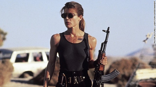 Linda Hamilton (pictured) was the best known Sarah, but we look forward to seeing how Emilia Clarke takes on the Terminator in the upcoming reboot.