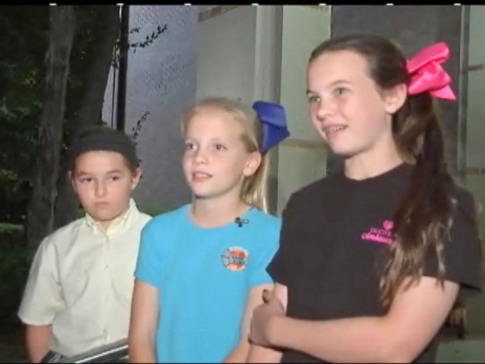 PHOTO: Three students from Duchesne Academy in Texas are seen in this video grab speaking about the loss of their projects after the Antares supply rocket exploded on Oct. 28, 2014 in Wallops Island, Va.