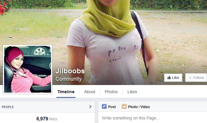 Fan Page Jilboobs di FB Disukai Hampir 7000 Orang