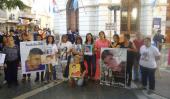 MARCHA. Los familiares de víctimas de siniestros viales en una protesta en 2012 (La Voz / Archivo).