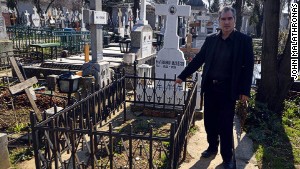 Grave concerns: Ceausescu\'s original burial plot lies vacant
