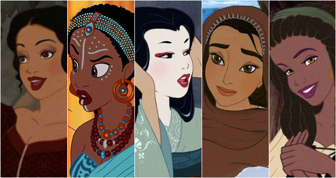 disney princesses different ethnicities