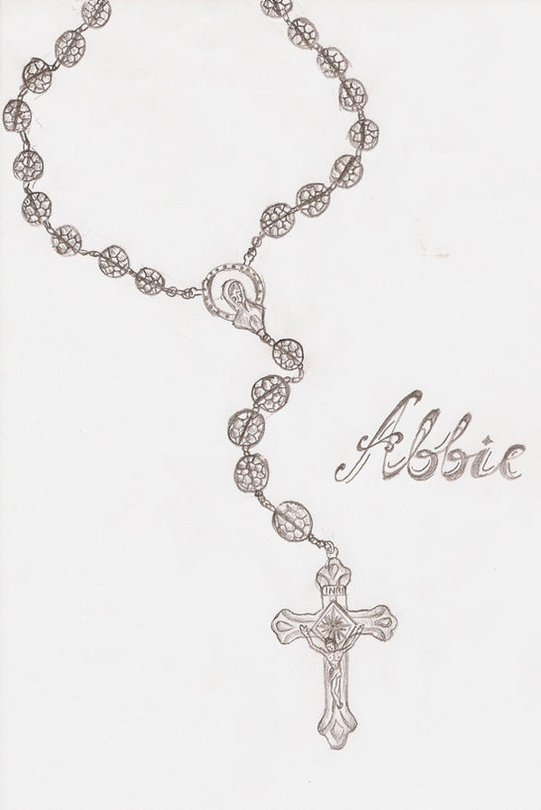 Rosary beads Tattoo Design by Cupcake-Lakai