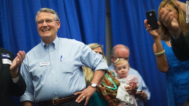 Republican businessman Rick Allen ousted Democratic incumbent Rep. John Barrow from his Georgia District 12 seat.