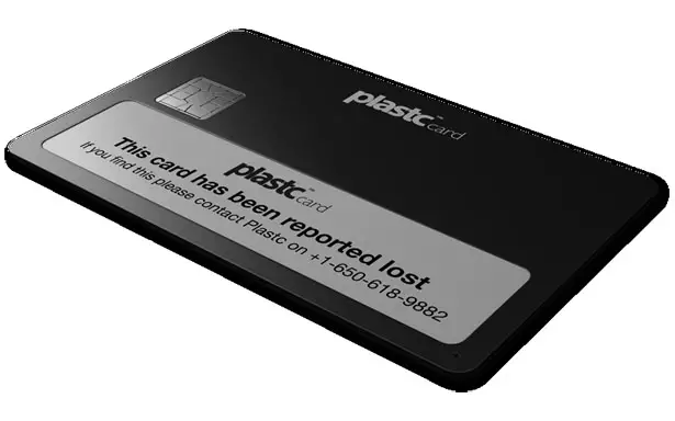 Plastc Card Universal Payment Tool