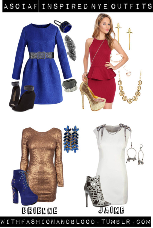 Asoiaf inspired NYE outfits by withfashionandblood featuring a...