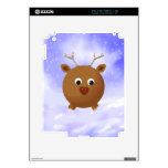 Xmas Reindeer in The Snow Decals For iPad 2