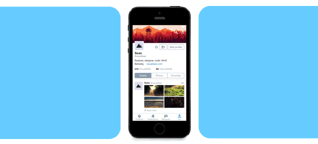 Twitter Just Totally Redesigned User Profiles for iOS 8
