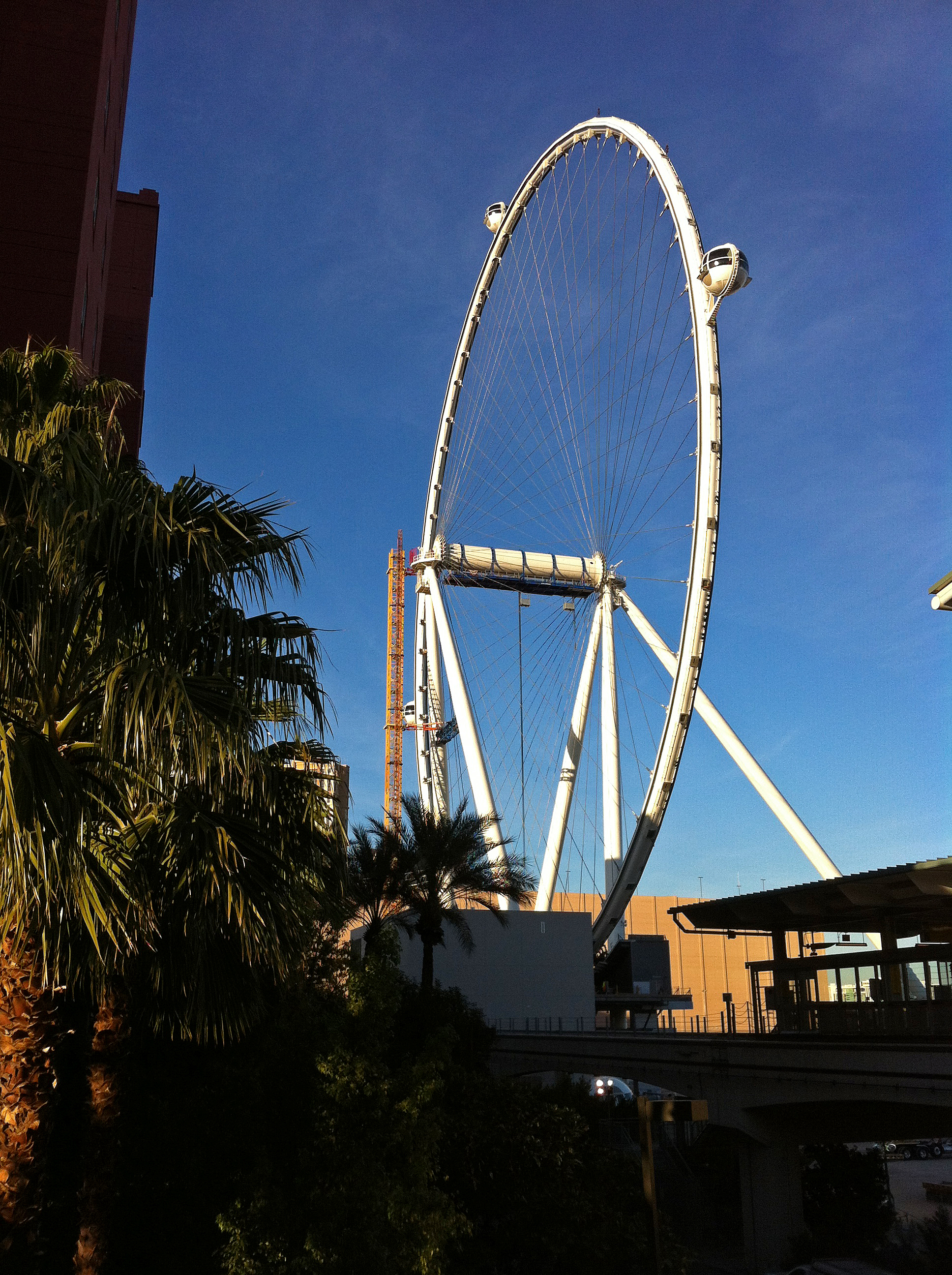 ... is nerly done on the High Roller. Las Vegas' answer to the London Eye