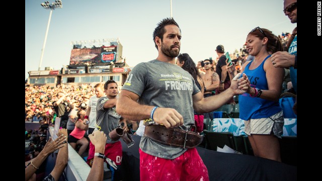 In July, Rich Froning took on thousands of athletes at the 2014 CrossFit Games. 