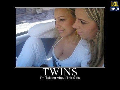 twins - i'm talking about the girls - funny sex life illusion picture