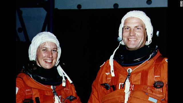 Jan Davis and Mark Lee were the first couple to go into space together when the husband and wife were astronauts on the space shuttle Endeavour in 1992.