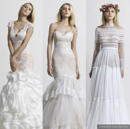 Our top picks from Christos Costarellos 2014 Wedding Dress...