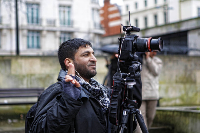 Mohammad "Moosa" Abd-Ali Ali is now a photographer and cameraman working in the U.K.