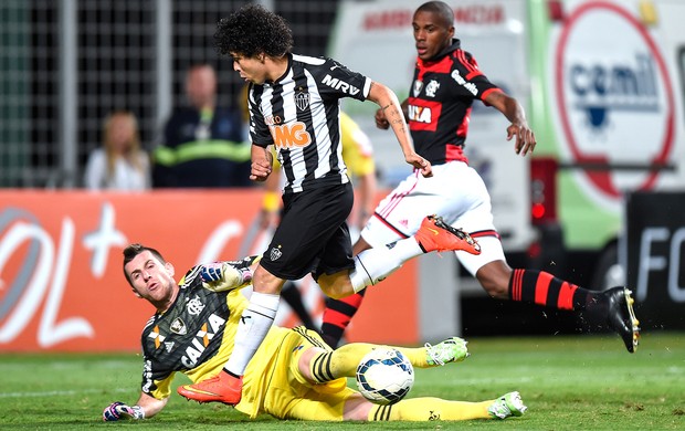 Paulo victor, Flamengo X Atlético - mg (Foto: Pedro Vilela / Getty Images)