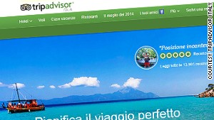 Authorities say The TripAdvisor Italy website mislead consumers.