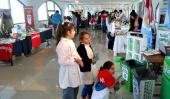 CONVOCANTE. Más de tres mil niños visitaron la Feria del Libro de Carlos Paz (Foto Comunidad Qué Bueno Sería).
