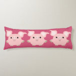 Cute Shorty Cartoon Pig Body Pillow
