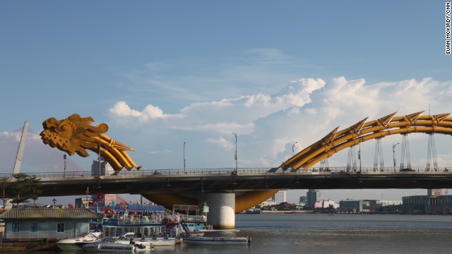 The U.S.-designed Rong Cao (Dragon Bridge) in the Vietnamese city of Da Nang opened in 2013. It's being seen as a symbol of the city's newfound prosperity.