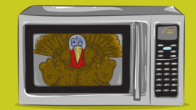 How to Cook Thanksgiving Dinner in Your Microwave