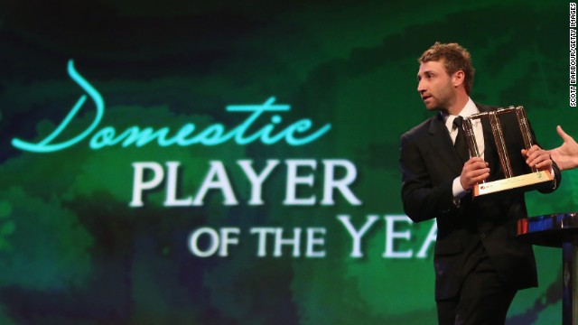 Hughes was named Australia's Domestic Player of the Year in 2013. 