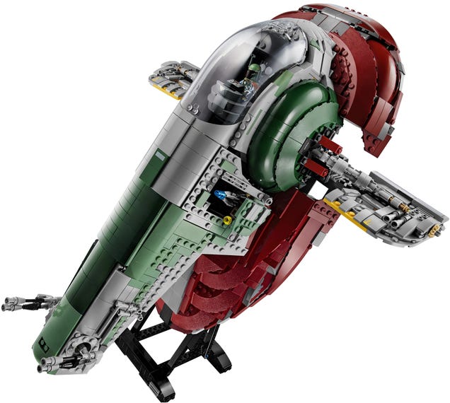 Holy crap, the new Lego Star Wars Slave I is so freaking cool and giant