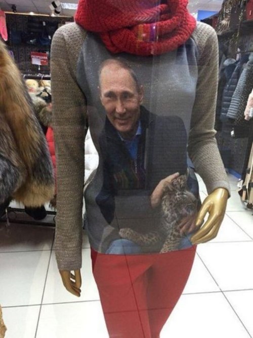 I'm Putin on My Sweater Right Now