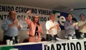 Lanzamiento. El partido Fe es la fuerza política que lidera el gremialista de Uatre (@geronimovenegas).