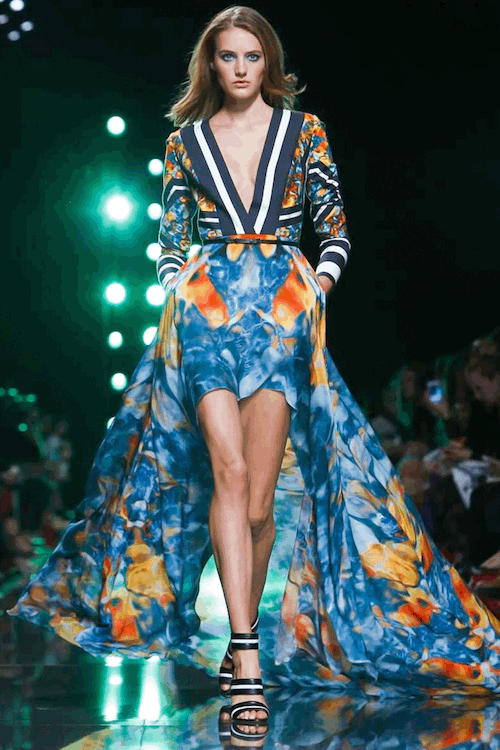 Elie Saab Spring 2015 Ready-to-Wear Collection January 01, 2015 at 01:00AM