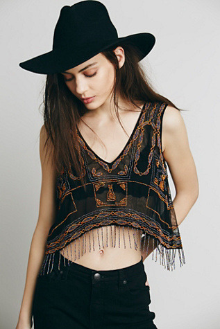 All of the Lights Beaded Tank by Free People...