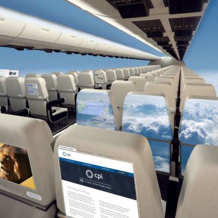 Windowless planes could be a reality in less than 10 years