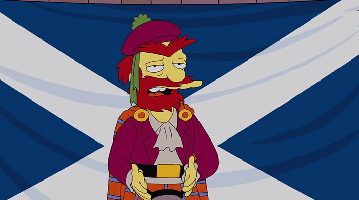 Садовник Вилли из "Симпсонов" поддержал суверенитет Шотландии