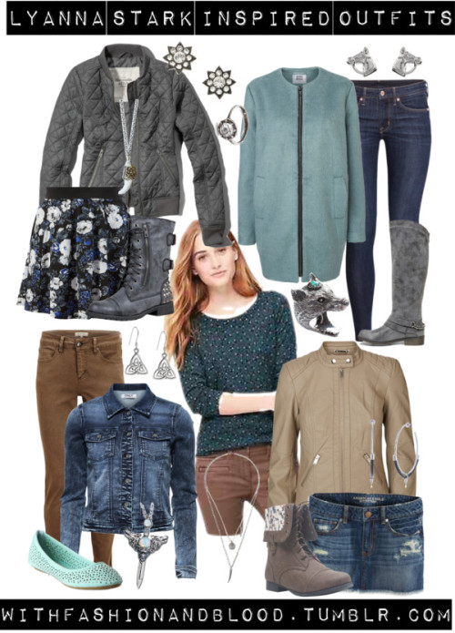 Lyanna stark inspired outfits with requested top by...
