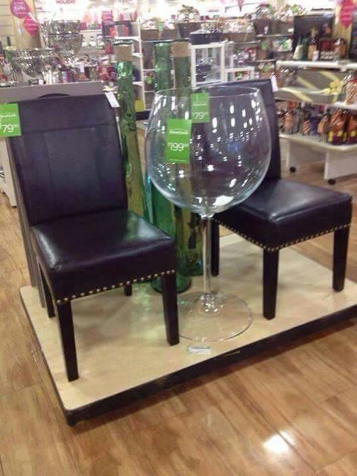 that is one big wine glass
