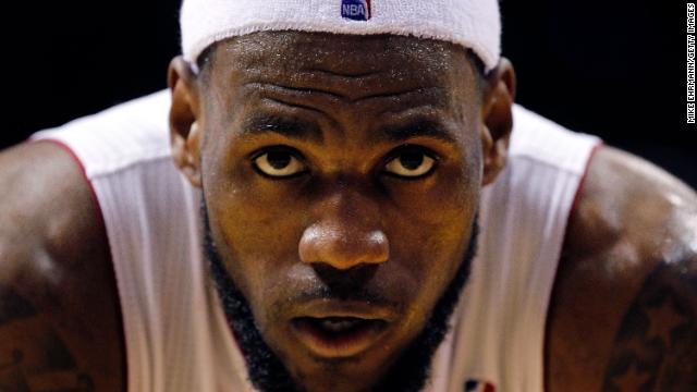 Basketball superstar LeBron James, one of the most recognizable athletes in the world, announced Friday, July 11, that he would be returning to play for the Cleveland Cavaliers. Click through the gallery to see James' career to this point.