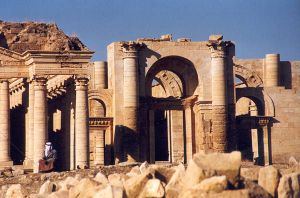 Hatra ruins. 