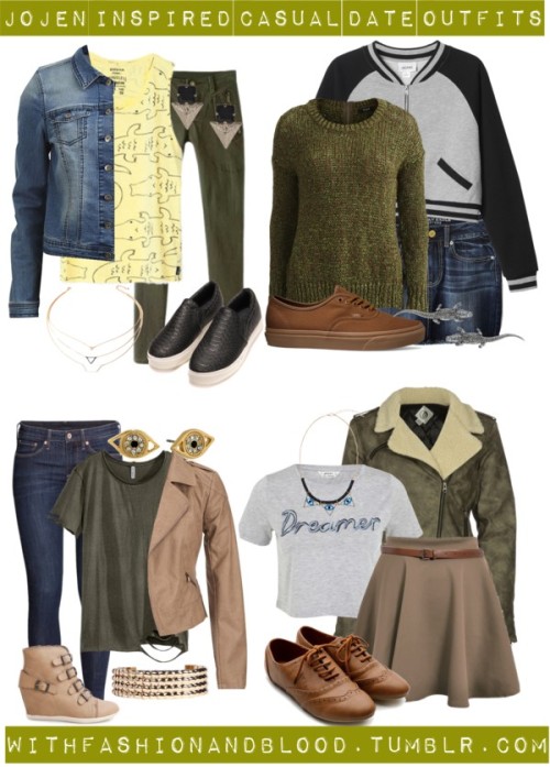 Jojen inspired casual date outfits by withfashionandblood...
