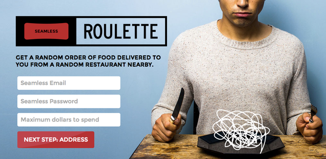 Seamless Roulette Is the Best, Most Terrifying Thing to Happen to Lunch