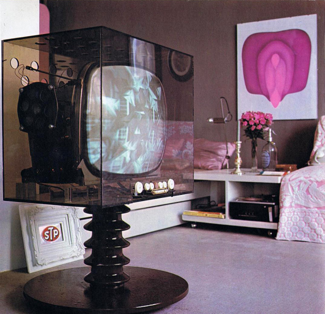 TV set from the 1970s