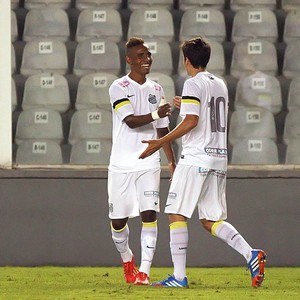Diego Cardso e Leo Cittadini - Santos (Foto: Divulgação / Santos FC)