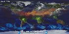 NASA's Animation of Earth's Aerosols [GIF] [800x400] [OS] Source in Comments