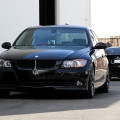 Jet Black BMW E90 335i Looks Clean With Aftermarket Wheels