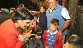 ESTACIÓN JUÁREZ CELMAN. La intendenta Myrian Prunotto pone atención en actividades familiares (Gentileza Municipalidad de Estación Juárez Celman)