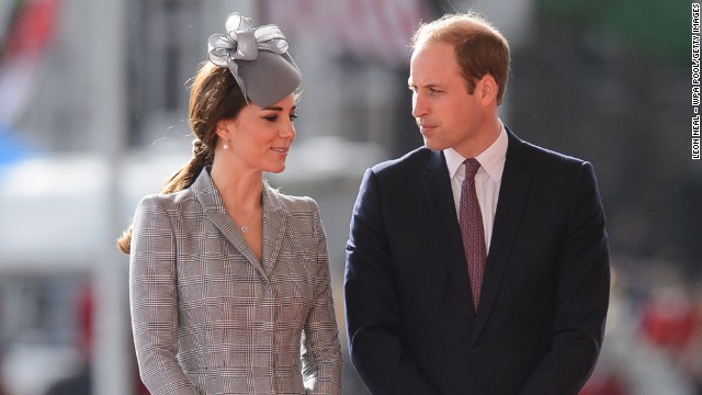 Britain's Catherine, Duchess of Cambridge, joins Prince William at a ceremony in London on October 21. She has struggled with <a href='http://ift.tt/1wSJtk2'>severe morning sickness</a>, and it was her first public appearance since <a href='http://ift.tt/1qwe0jw' target='_blank'>Buckingham Palace announced</a> that the pair are awaiting baby No. 2 in April. 