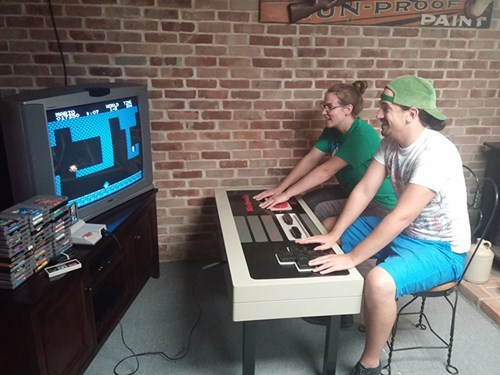 Have Some Extra Cash Lying Round? Why Not a Fully-Functioning NES Controller Coffee Table?