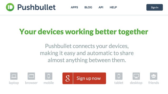 Send Almost Anything To Your Phone With Pushbullet