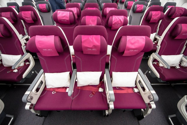 Economy class is configured in a 3-3-3 layout Photo: Jacob Pfleger | AirlineReporter