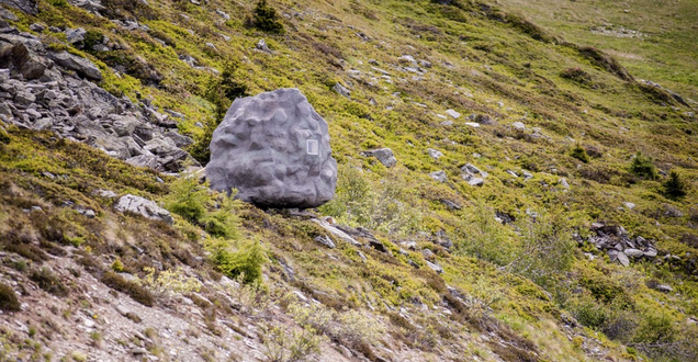 This Fake Boulder In the Alps Is Actually a Tiny, Perfect Cabin